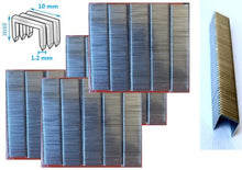 Cargar imagen en el visor de la galería, GRAPADORA DE ACERO 4 a 14MM PARA MADERA CUERO LAMINADOS LONAS CARPINTERIA GRAPAS