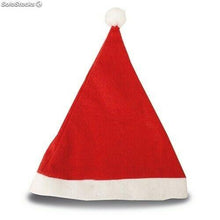 Cargar imagen en el visor de la galería, Gorro de Navidad Santa Claus Papa Noel disfraz fiesta cena rojo 10 unds
