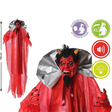 Cargar imagen en el visor de la galería, Colgante Demonio con Luces y Sonido Control de Voz Decoración Para Halloween