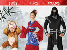 Cargar imagen en el visor de la galería, Disfraz Ninja Niño Infantil Países del Mundo para Carnaval Fiesta Teatro