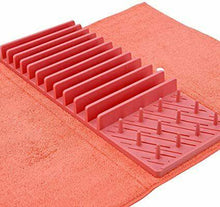 Cargar imagen en el visor de la galería, Escurridor de platos + alfombra de fregadero de microfibra