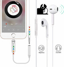 Cargar imagen en el visor de la galería, Adaptador de auriculares iPhone Audio Jack adaptador compatible con IOS