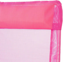 Cargar imagen en el visor de la galería, Sillón de Playa Plegable Rosa de Aluminio de 110x61x66 cm