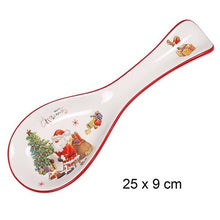 Cargar imagen en el visor de la galería, Menaje de Mesa Juego de Vajilla Cerámica de Navidad Plato Entremesera Bandeja...