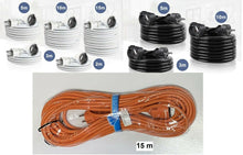 Cargar imagen en el visor de la galería, Cable alargador de enchufe electrico Extensible con PROTECCIÓN 2,3,4,5,10,15 m