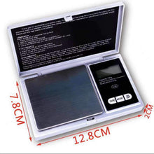 Cargar imagen en el visor de la galería, Bascula Balanza Digital 0.01 a 200 gramos LCD Plata