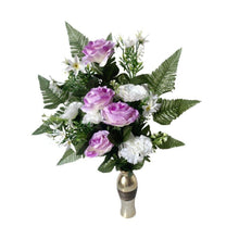 Cargar imagen en el visor de la galería, Ramo de Flores secas Artificiales Cementerio Mesa Decoración Boda hogar regalo