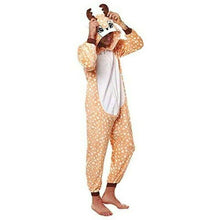 Cargar imagen en el visor de la galería, Disfraz Pijama Ciervo Adulto Unisex Para Carnaval Fiestas