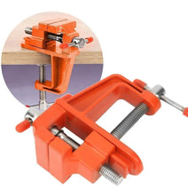 Cargar imagen en el visor de la galería, Mini mordaza de mesa giratoria ajustable Abrazadera de mesa para banco trabajo