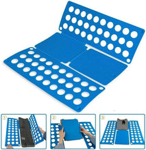 Cargar imagen en el visor de la galería, Doblador de ropa de plástico tabla plegable para doblar prendas placa tablero