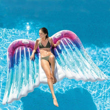 Cargar imagen en el visor de la galería, Colchoneta Hinchable de Alas de Angel con asas 251 x 160 cm