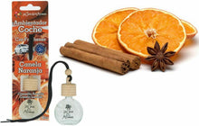 Cargar imagen en el visor de la galería, Ambientador de Coche difusor Colgador Botella 10 ml de líquido, tapón de Madera