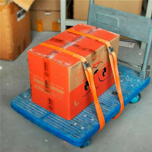 Cargar imagen en el visor de la galería, Cinta con tensor de carga hebilla de plástico trinquete 25 mm x 5 m correa freno