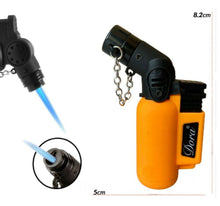 Cargar imagen en el visor de la galería, Mechero Turbo Fluor LLAMA SOPLETE Anti Viento Encendedor Encendido Eléctrico