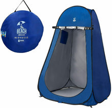 Cargar imagen en el visor de la galería, Tienda ducha cambiador para camping sin suelo 120x120x190 cm
