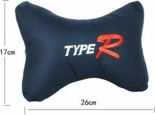 Cargar imagen en el visor de la galería, Kit de 2 Cojines Almohadas para Reposacabezas Asiento del Coche 26x17x9cm