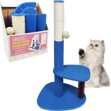 Cargar imagen en el visor de la galería, Maxiacota - Rascador Gato Juguete para Gatos con Juguete Bola Materiales Rugoso Accesorio Ideal para