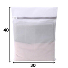 Cargar imagen en el visor de la galería, 3 Bolsas de Lavado poliéster Cremallera Malla Bolsa lavandería Ropa Sucia viaje