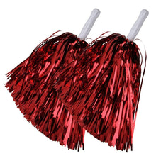 Cargar imagen en el visor de la galería, Pompones de animadora plástico deporte complementos de disfraz carnaval fiesta