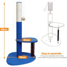 Cargar imagen en el visor de la galería, Maxiacota - Rascador Gato Juguete para Gatos con Juguete Bola Materiales Rugoso Accesorio Ideal para