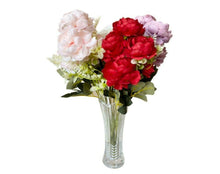 Cargar imagen en el visor de la galería, Ramo de Flores secas Artificiales Cementerio Mesa Decoración Boda hogar regalo