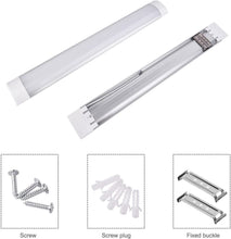 Cargar imagen en el visor de la galería, Tubo LED Lampara de Techo Regleta LED Electronica Pantalla plas ovalado 6500K