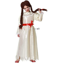 Cargar imagen en el visor de la galería, Disfraz Muñeca Diabólica de Niña Infantil para Fiesta Halloween Calnaval Teatro
