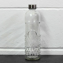 Cargar imagen en el visor de la galería, 3 Botellas Cristal Vintage 1 litro con Tapa Acero Inoxidable, Sin fugas Resistente para Agua Bebidas, Refresco, Botella de Vidrio Decorativa Para Coleccion Cocina Viaje Portable - Urban Living