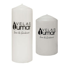 Cargar imagen en el visor de la galería, Bloque vela prensa velón blanco para el hogar