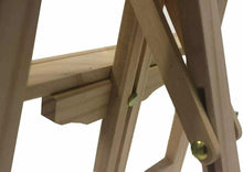 Cargar imagen en el visor de la galería, Caballete pintura madera sobre mesa, apto para lienzos, ligero para transportar