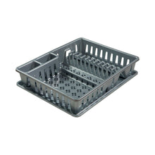 Cargar imagen en el visor de la galería, Escurreplatos Rectangular Con Bandeja Anti Goteo plástico 48x37.5x10 cm cocina