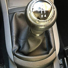 Cargar imagen en el visor de la galería, Funda para palanca de cambios universal negro coche motor automóvil marchas
