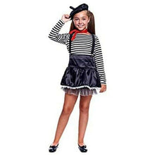 Cargar imagen en el visor de la galería, Disfraz Mimo Niña y Adultos | Disfraces Carnaval Profesiones Fiesta Cumpleaños