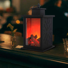 Cargar imagen en el visor de la galería, Chimenea artificial con luz led para decoración hogar casa interior navidad