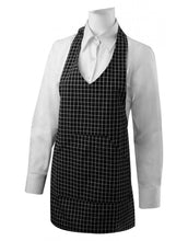 Cargar imagen en el visor de la galería, Delantal largo con peto de cocina professional 66 x 85 cm cocinero talla unica