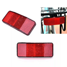 Cargar imagen en el visor de la galería, Reflectores bicicleta montaña 2 unds luz trasera reflectante disco advertencia