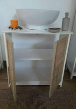 Cargar imagen en el visor de la galería, Mueble Armario para Colocar Debajo del Lavabo Stockholm, 2 Puertas y 1 Estantería Stockholm