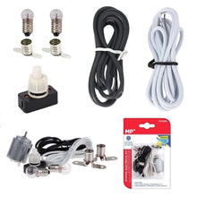 Cargar imagen en el visor de la galería, Kir electrico escolar tecnologia con cables bombillas portalamparas interruptor