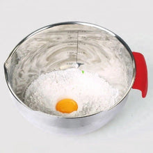 Cargar imagen en el visor de la galería, Bowl Mezclador De Acero Inoxidable Cocina Con Medidor ensaladera 17 cm cooker