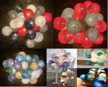 Cargar imagen en el visor de la galería, Guirnalda tira de luces de decoración, Navidad, iluminación, bolas de luces