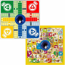 Cargar imagen en el visor de la galería, Juego de Mesa 2 en 1 Oca y Parchís Automatico para Jugador 2-6 Personas