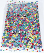 Cargar imagen en el visor de la galería, Confetti de varios colores para fiestas confetti, 3 bolsas 300 g multicolor