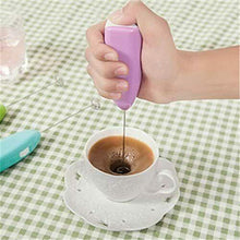 Cargar imagen en el visor de la galería, Espumador leche portátil máquina de café Cafe Espuma A Pila Chocolate capuchino