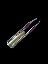 Cargar imagen en el visor de la galería, Pinzas de depilación depilar de cejas con luz LED incorporada, pinzas alumbrante