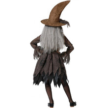 Cargar imagen en el visor de la galería, Disfraz Bruja Malvada Maléfica Infantil Niña Para Halloween Carnaval Teatro