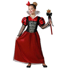 Cargar imagen en el visor de la galería, Disfraz Reina Corazones Niña Infantil para Carnaval Fiesta Teatro