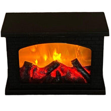 Cargar imagen en el visor de la galería, Lámpara Chimenea LED artificial con registro realista y efecto de simulación 26x14.3x19 cm