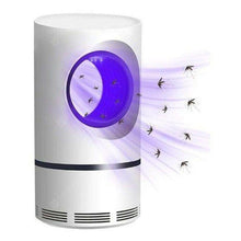 Cargar imagen en el visor de la galería, Mata insectos lampara electrica USB 5W con luz UV silencioso envolvente succión
