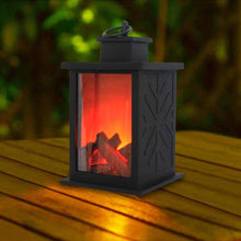 Cargar imagen en el visor de la galería, Chimenea artificial con luz led para decoración hogar casa interior navidad