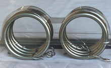 Cargar imagen en el visor de la galería, Barra forja Inoxidable de cortina ø 28 cm varias medidas sus accesorios, soportes, terminales